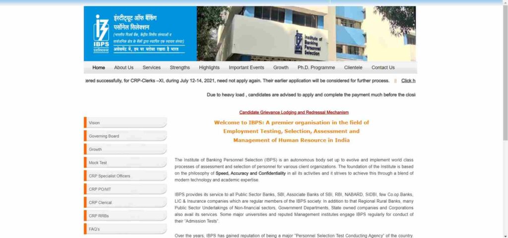 Download IBPS Clerk Prelims Admit Card