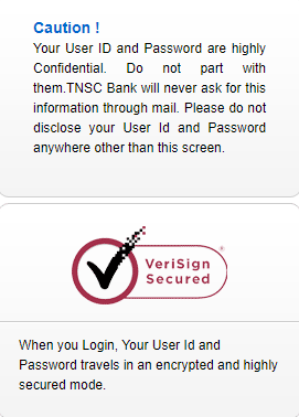 Tamil Nadu State Co-operative Bank (TNSC) Secure Banking
